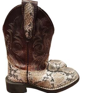 Childs leather boots size 10 by Smoky Mountain Boots - excellent condition